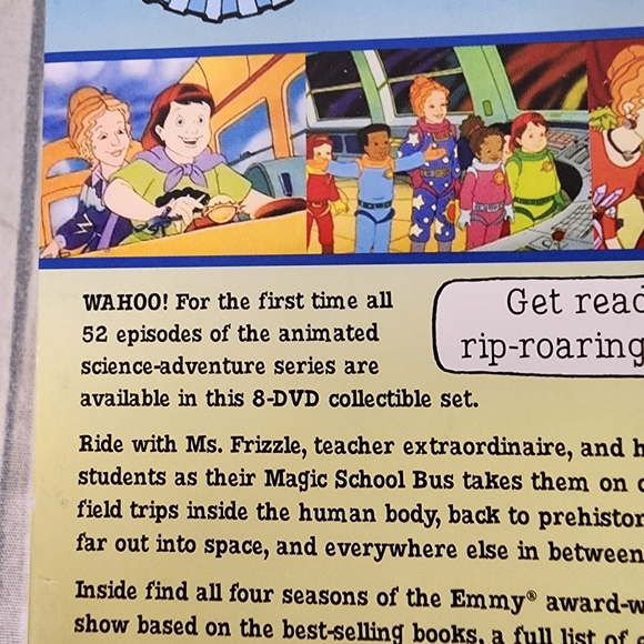 The Magic School Bus Complete Series 8 DVDs Set Scholastic - Picture 8 of 12